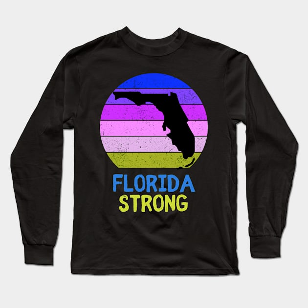 Florida Strong Long Sleeve T-Shirt by E.S. Creative